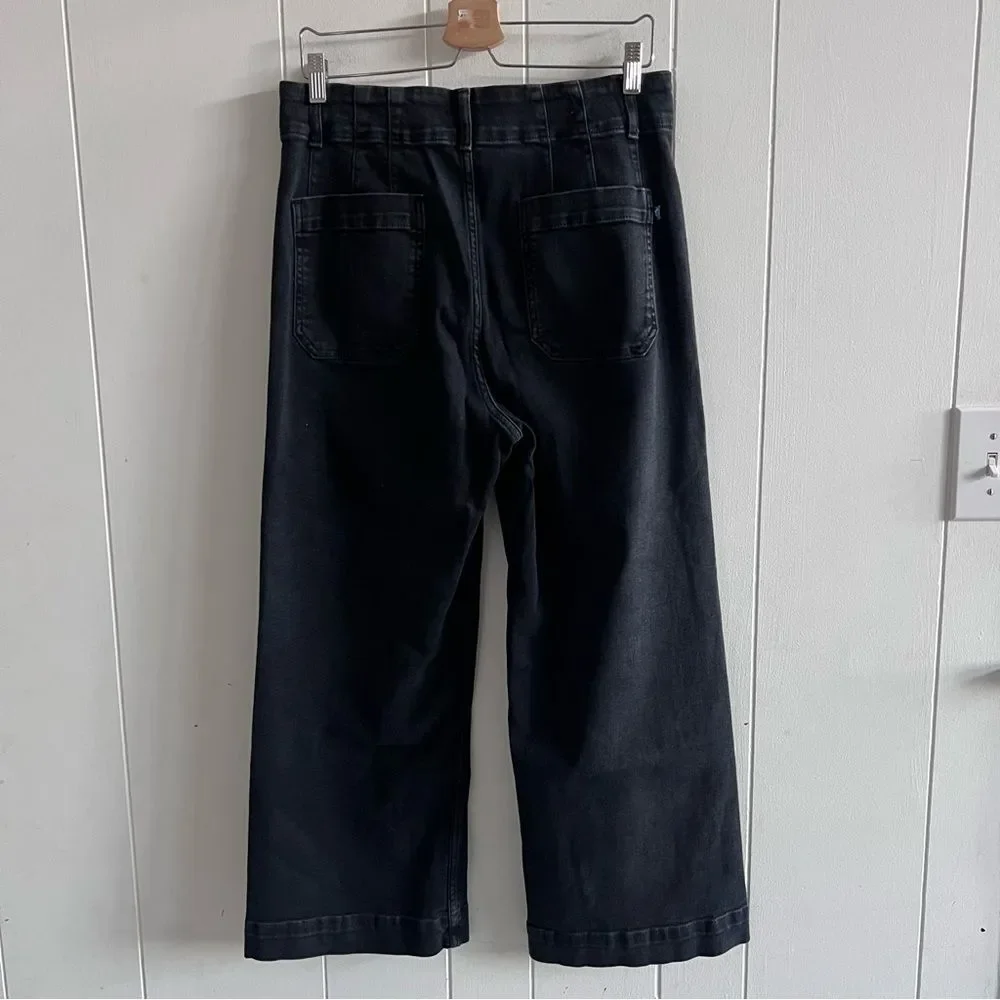 Anthropologie Pilcro The Skipper High-Rise Wide-Leg Jeans